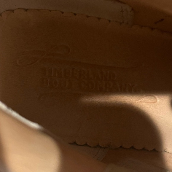 Timberland Leather Riley Flair Cream Lace Ankle Boot - Picture 8 of 8